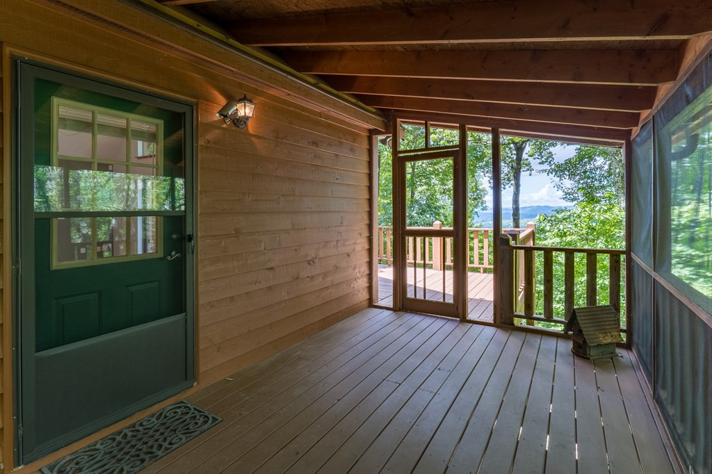 425 Boyd Ridge Drive Murphy, NC 28906 - Photo 3 of 41 Screened Porch