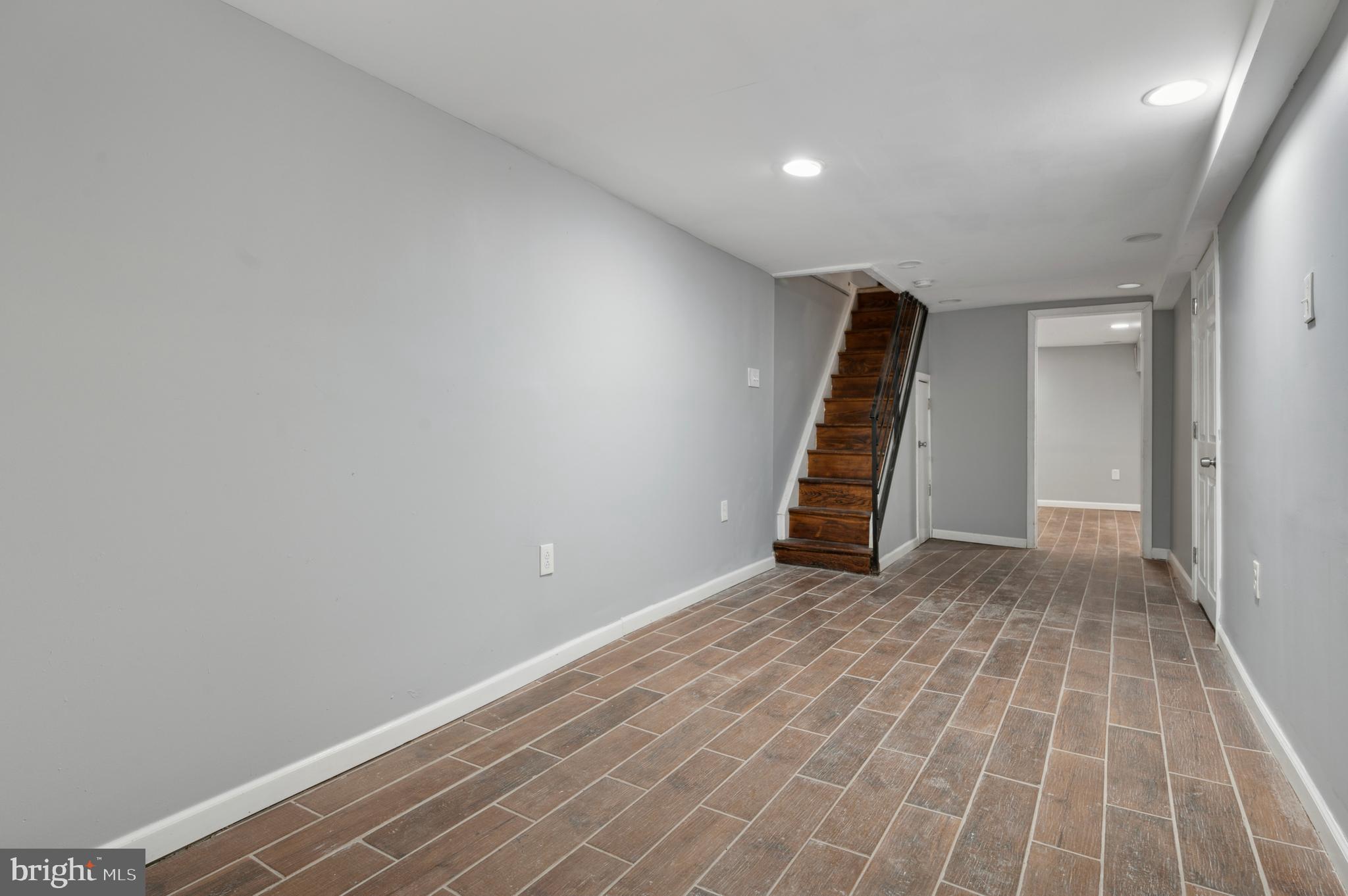 3236 West Berks Street Philadelphia, PA 19121 - Photo 17 of 35 a view of an empty room with stairs