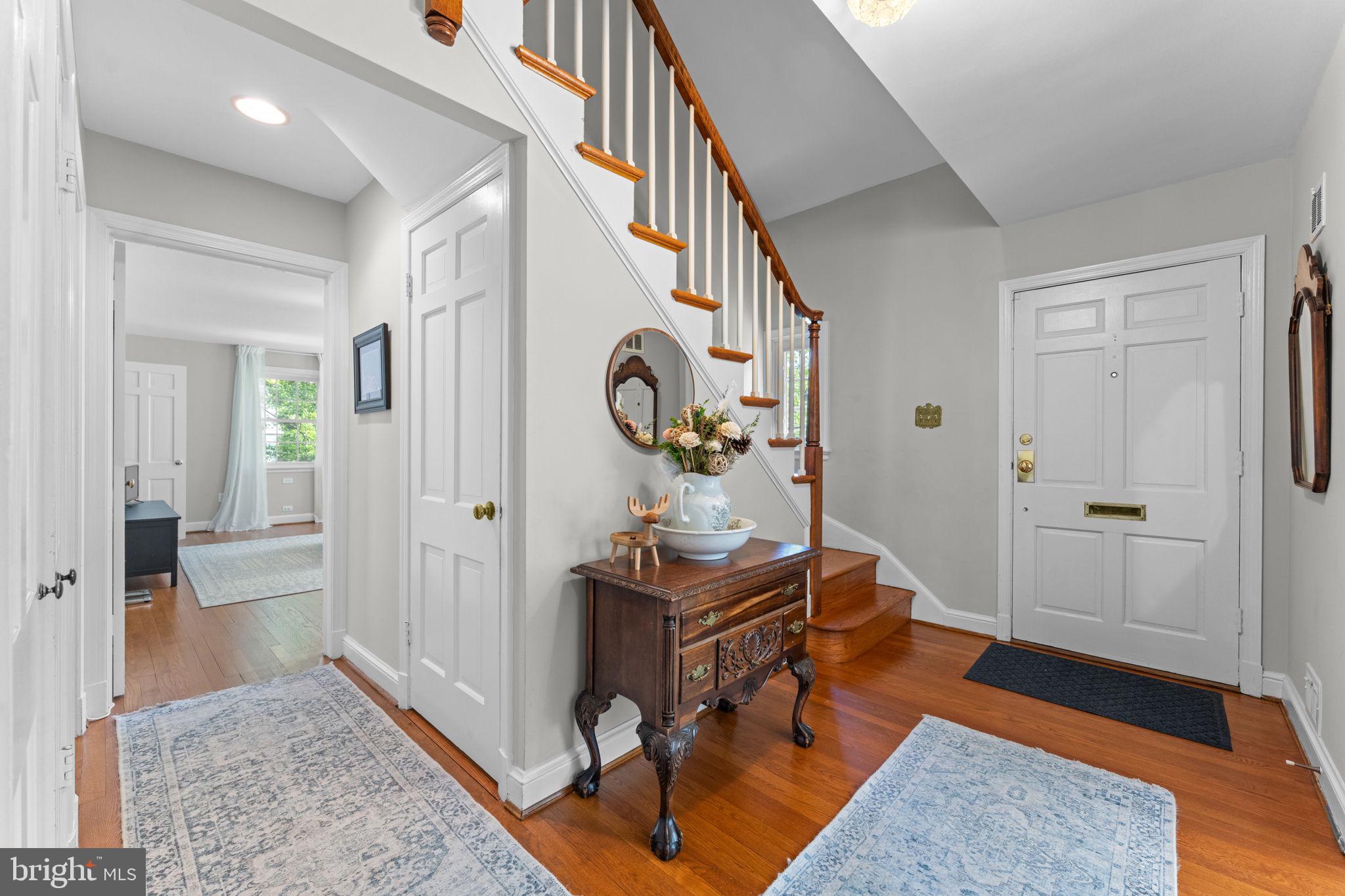 5121 Baltan Road Bethesda, MD 20816 - Photo 6 of 90 Welcoming entryway with classic charm.