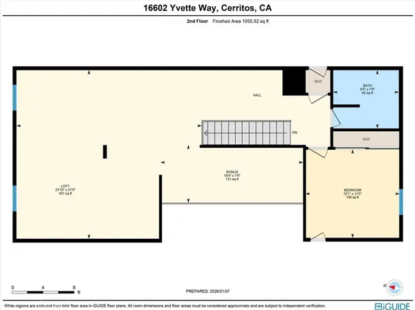 an aerial view of a pool