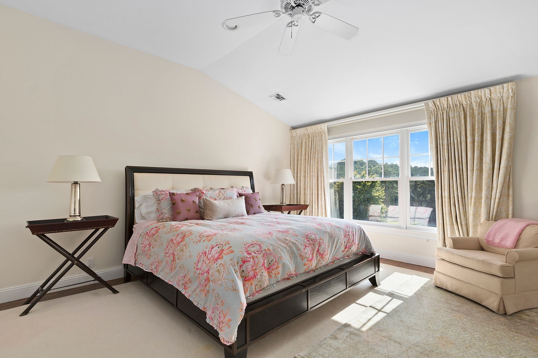 920 Old Sag Harbor Road Water Mill, NY 11976 - Photo 16 of 19 a bedroom with a bed and a window