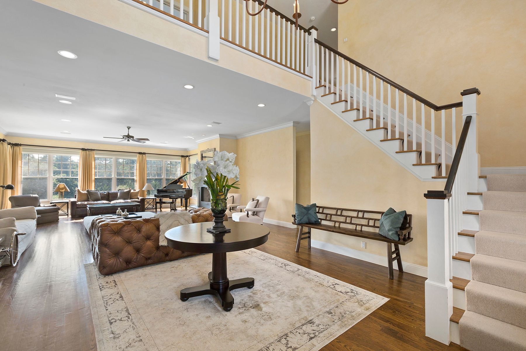 920 Old Sag Harbor Road Water Mill, NY 11976 - Photo 8 of 19 a living room with furniture