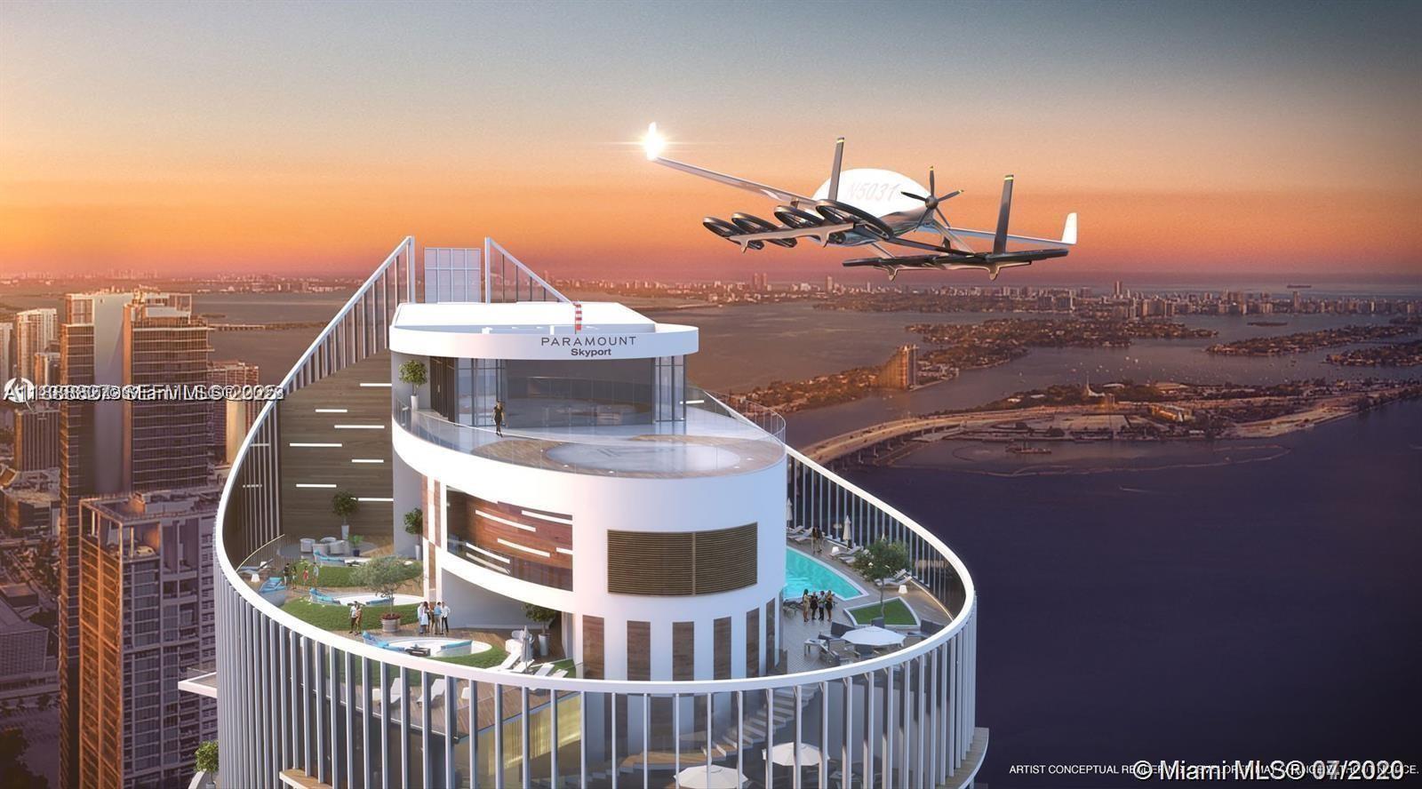 851 Northeast 1st Avenue, Unit 3601 Miami, FL 33132 - Photo 49 of 49 a view of a balcony with two chairs