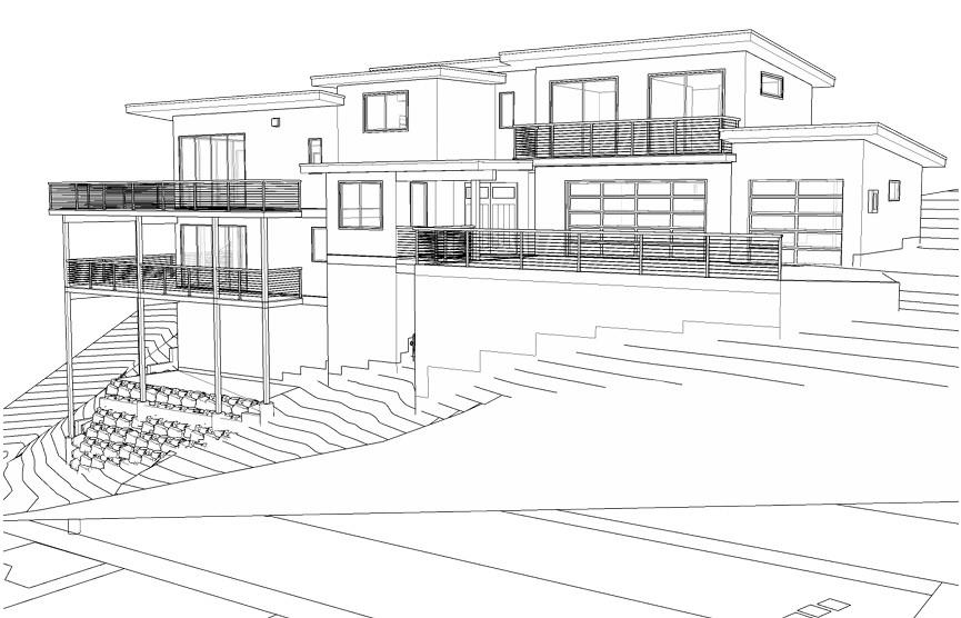 417 Athenian Way Pacifica, CA 94044 - Photo 20 of 20 a black and white photo of a living room