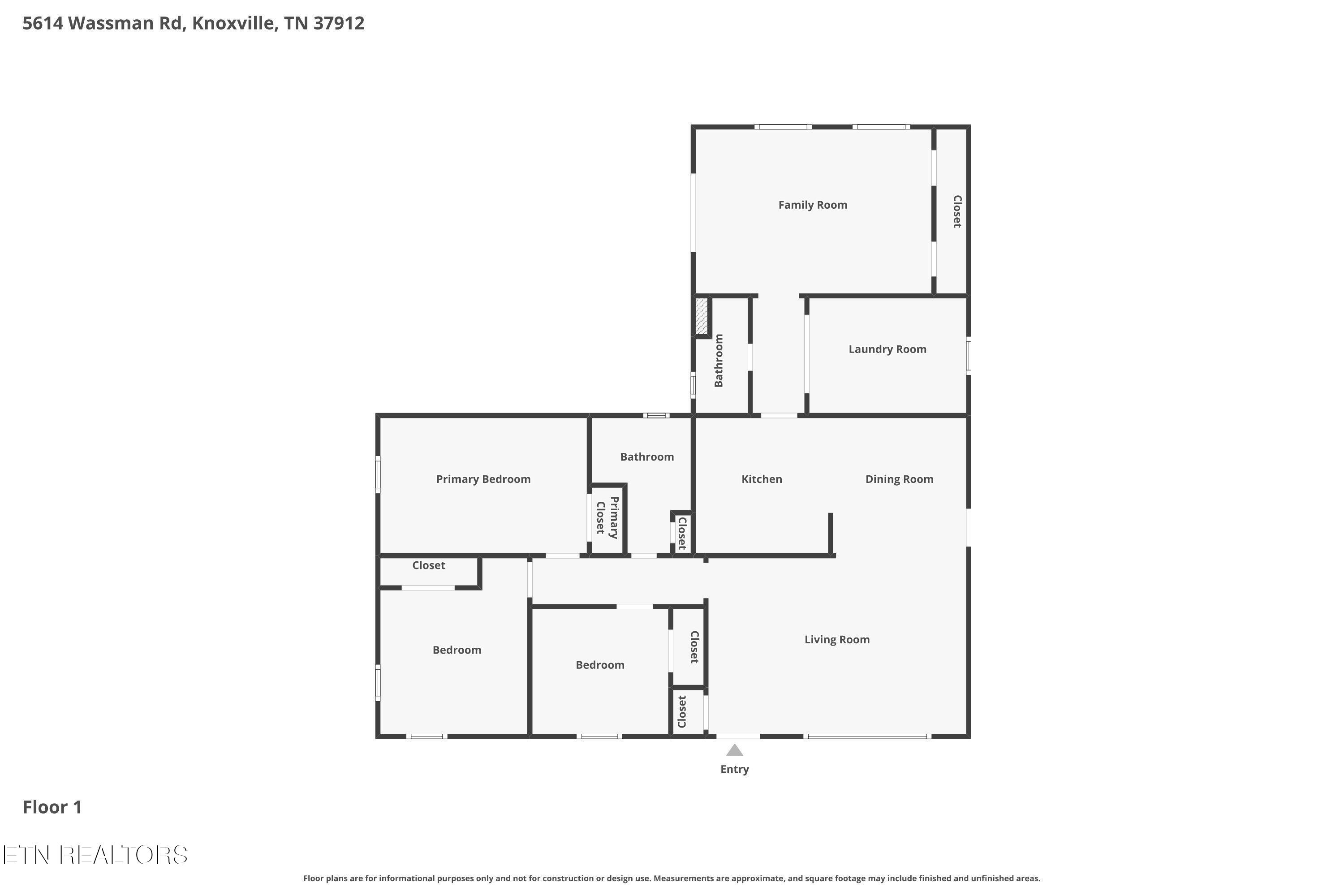 5614 Wassman Road Knoxville, TN 37912 - Photo 47 of 47 Floor-1-2