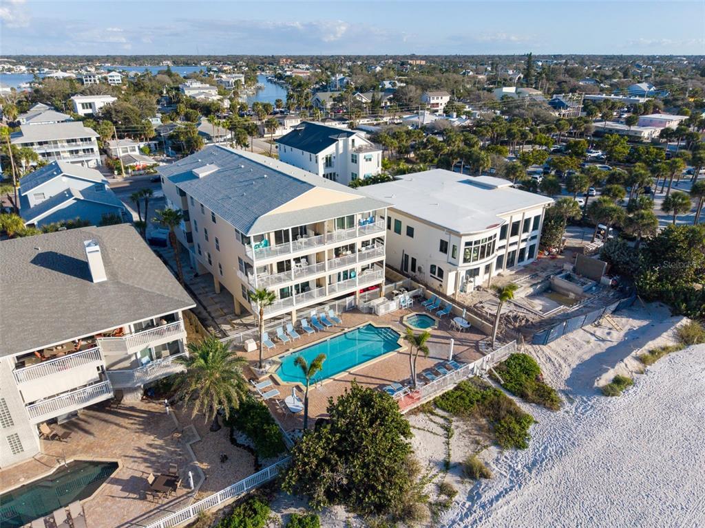 1802 Gulf Boulevard, Unit 12 Indian Rocks Beach, FL 33785 - Photo 2 of 41 an aerial view of multiple house