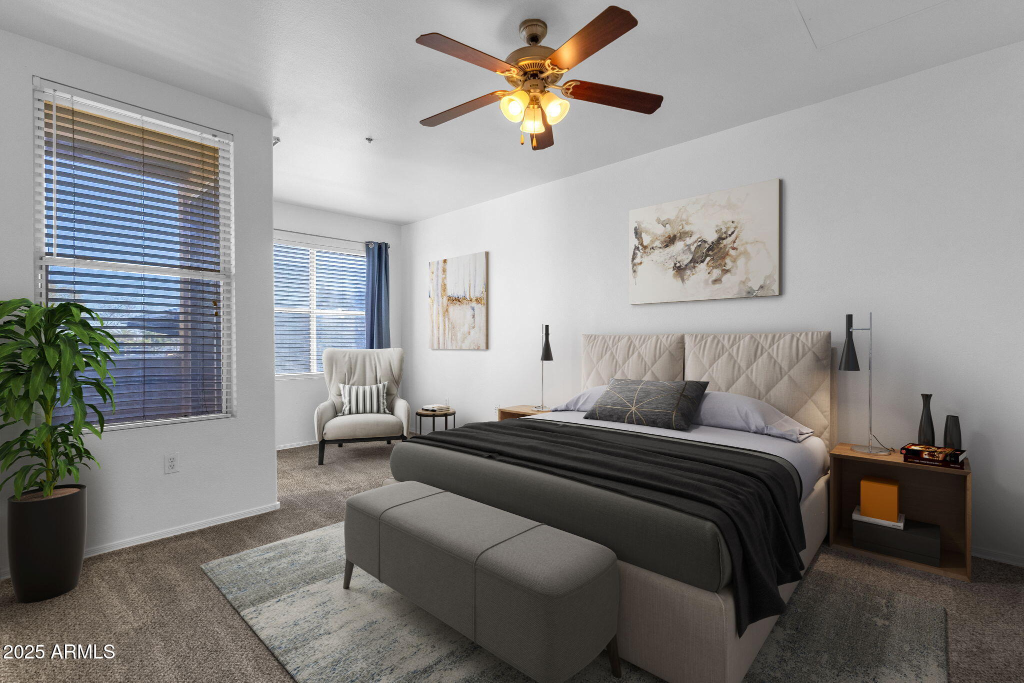 2134 East Broadway Road, Unit 2033 Tempe, AZ 85282 - Photo 12 of 23 Bedroom Virtually Staged
