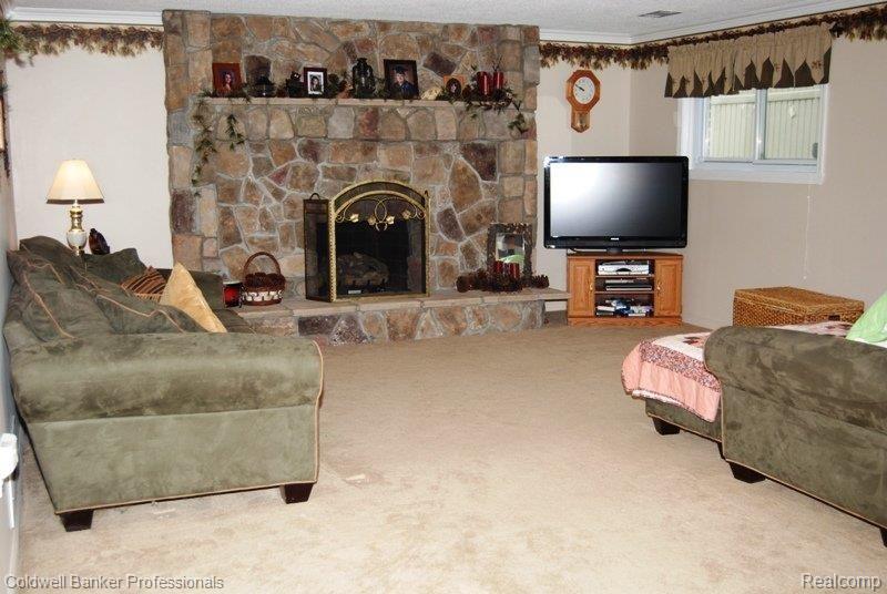 45741 Drexel Road Canton, MI 48187 - Photo 14 of 24 Family Room with Fireplace
