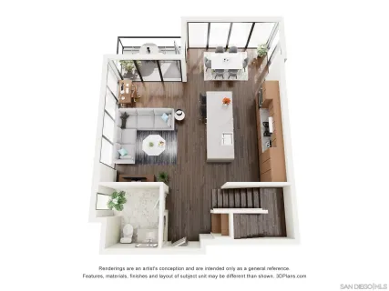 a picture of a floor plan