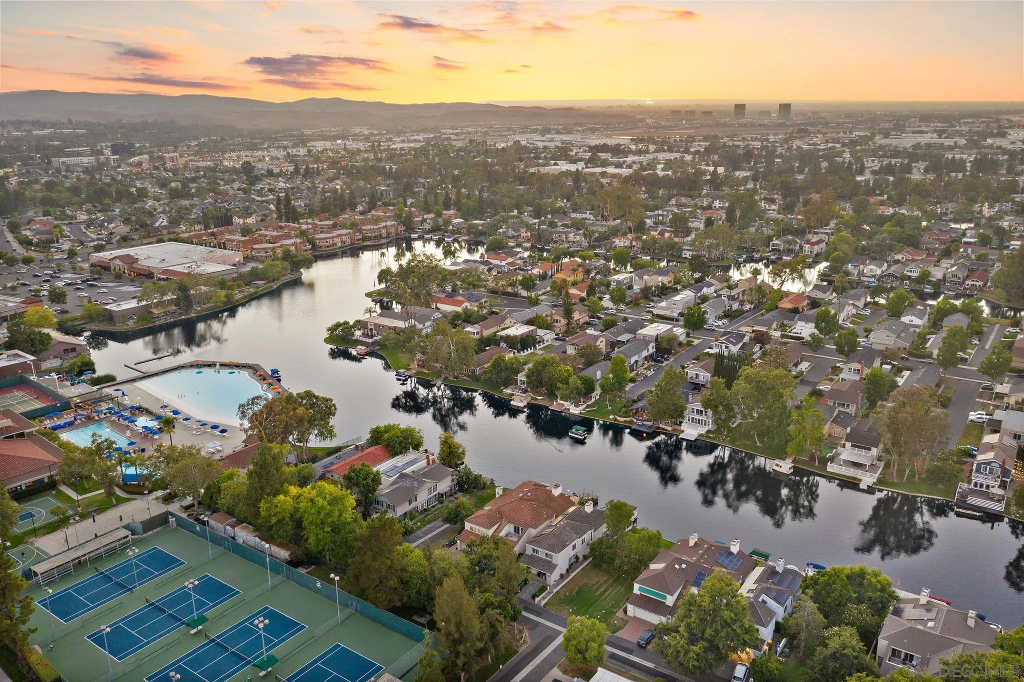 22875 Ridge Rte Lane Lake Forest, CA 92630 - Photo 51 of 54 an aerial view of city and lake view