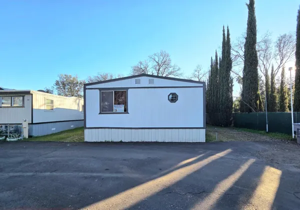 a backyard of a house