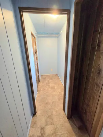 a view of empty room