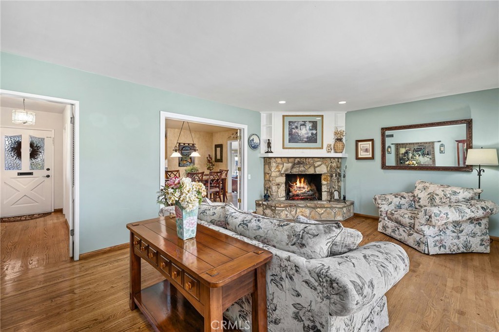 222 South Wagonwheel Road Glendora, CA 91741 - Photo 20 of 70 a living room with furniture and a fireplace