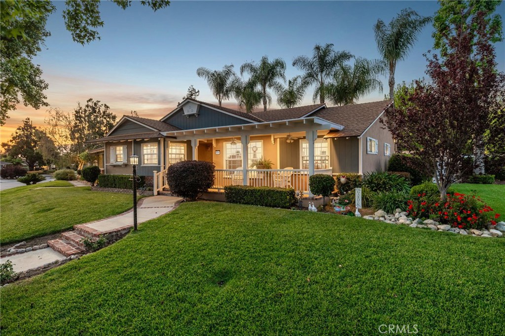 222 South Wagonwheel Road Glendora, CA 91741 - Photo 3 of 70 a front view of a house with a yard and garage