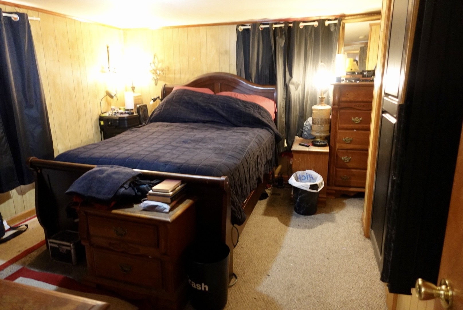 1904 Cherry Street Columbia, TN 38401 - Photo 9 of 10 a bedroom with a bed and wooden floor