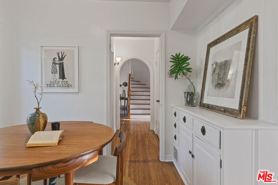 2000 Ridgeview Avenue Los Angeles, CA 90041 - Photo 18 of 50 a dining room with furniture and wooden floor
