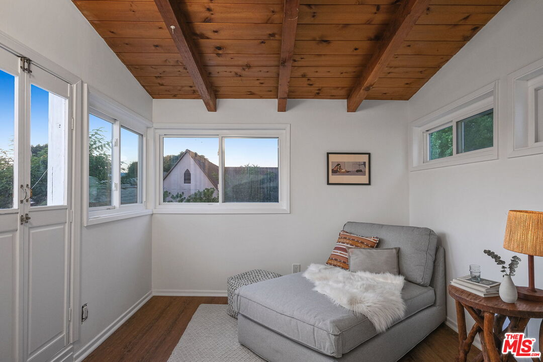 2000 Ridgeview Avenue Los Angeles, CA 90041 - Photo 27 of 50 a bedroom with furniture and a window