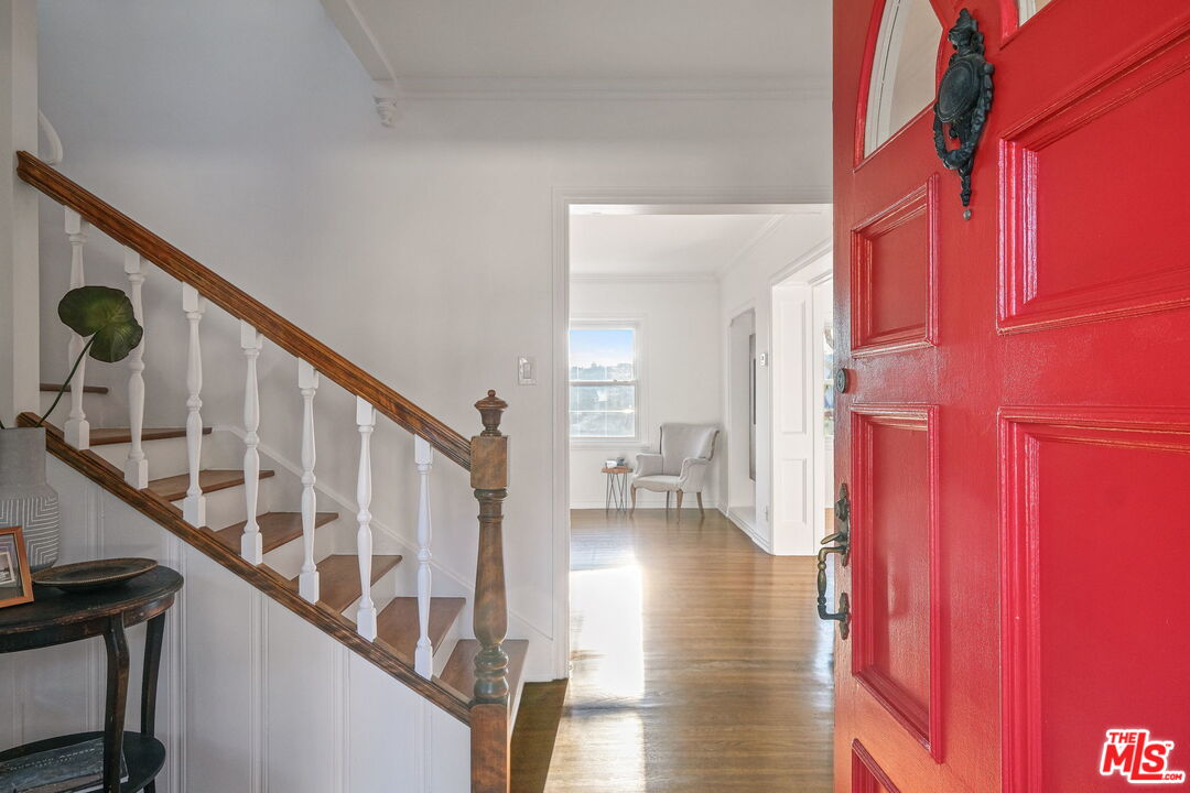 2000 Ridgeview Avenue Los Angeles, CA 90041 - Photo 5 of 50 a view of entryway and hall with wooden floor