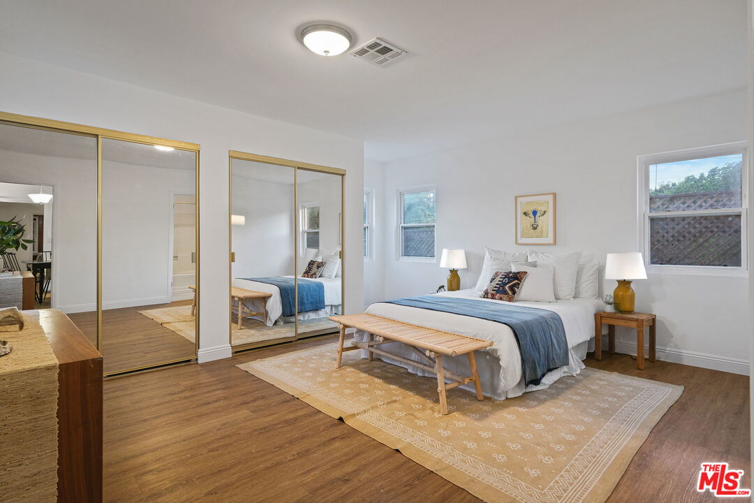 2000 Ridgeview Avenue Los Angeles, CA 90041 - Photo 42 of 50 a bedroom with a bed and window