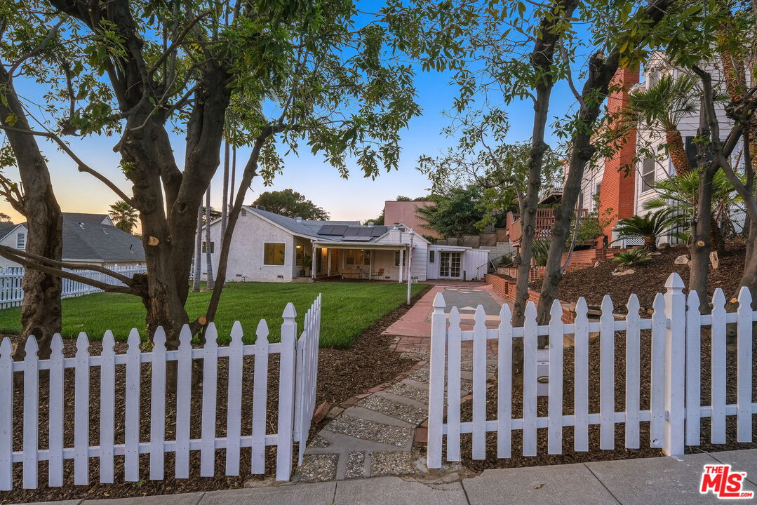 2000 Ridgeview Avenue Los Angeles, CA 90041 - Photo 45 of 50 a front view of a house with a garden