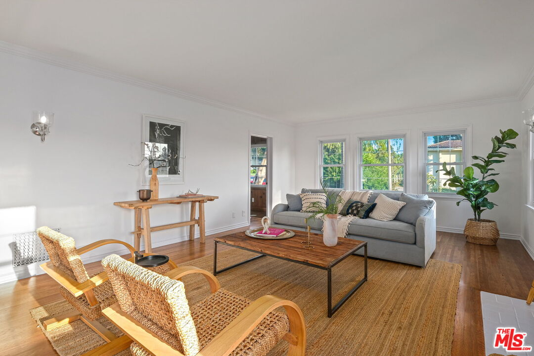 2000 Ridgeview Avenue Los Angeles, CA 90041 - Photo 8 of 50 a living room with furniture and a wooden floor