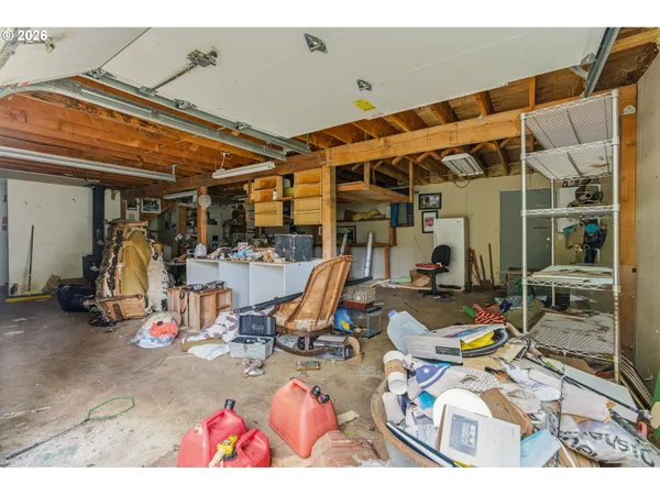 a view of storage and utility room