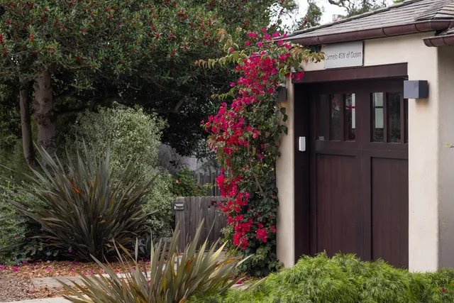 a view of balcony with furniture and outdoor seating