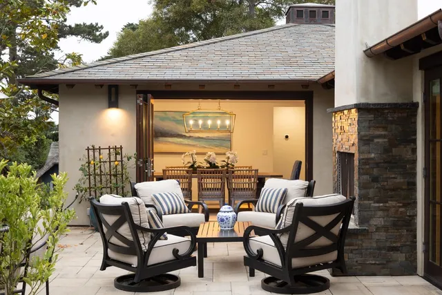 a kitchen with stainless steel appliances a sink stove and refrigerator