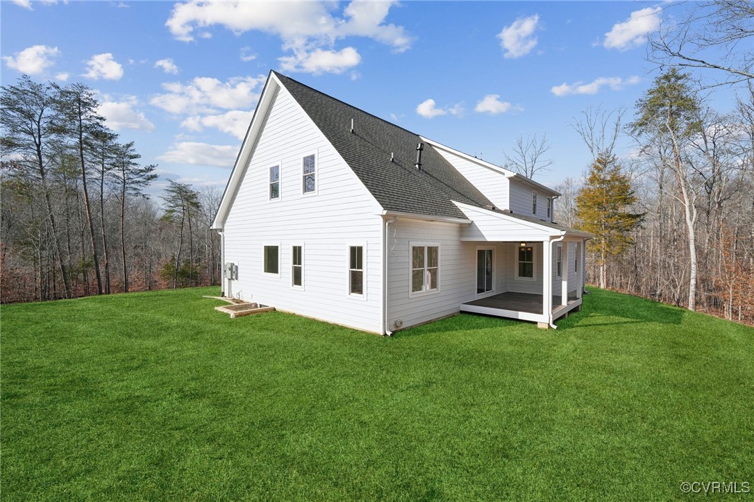 4792 Bell Road Powhatan, VA 23139 - Photo 26 of 27 a view of a house with a yard
