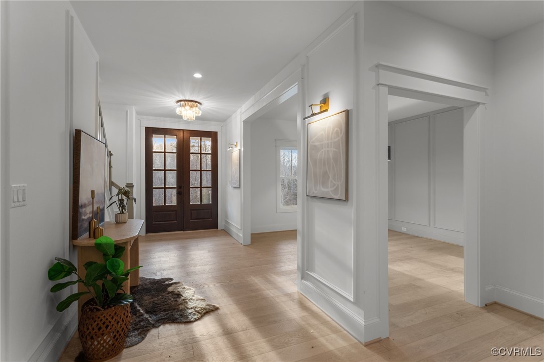 4792 Bell Road Powhatan, VA 23139 - Photo 3 of 27 a view of hallway with livingroom and furniture