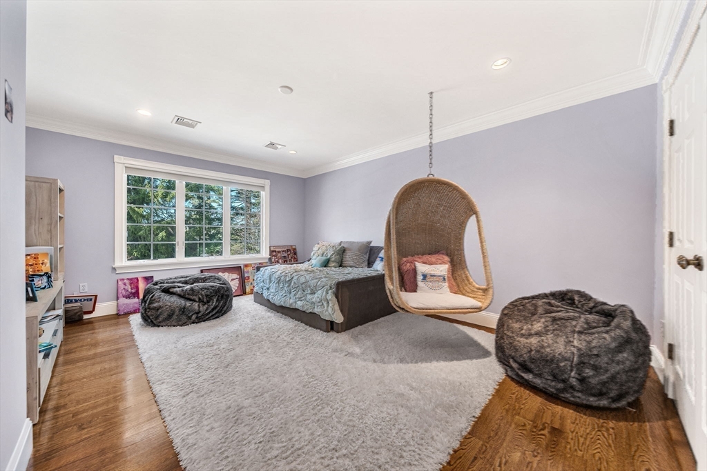 1 Stonefield Lane Wellesley, MA 02482 - Photo 17 of 30 a bedroom with bed couch and window