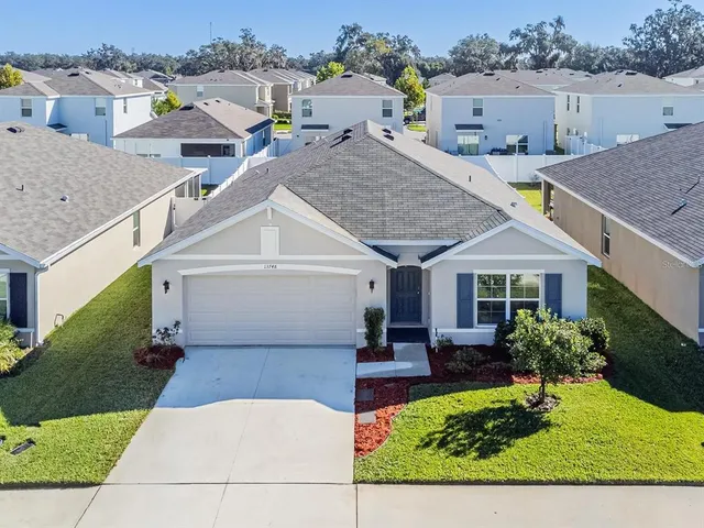 front view of house with a yard