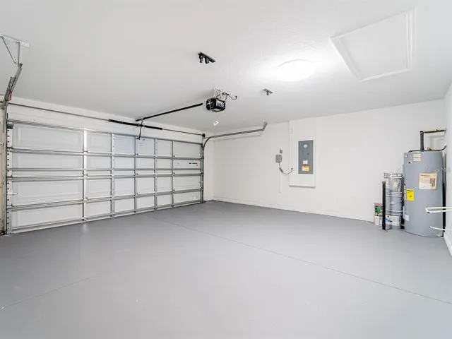 a backyard of a house