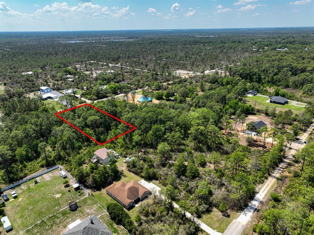 2022 Flower Terrace Sebring, FL 33875 - Photo 55 of 60 an aerial view of residential houses with outdoor space and trees