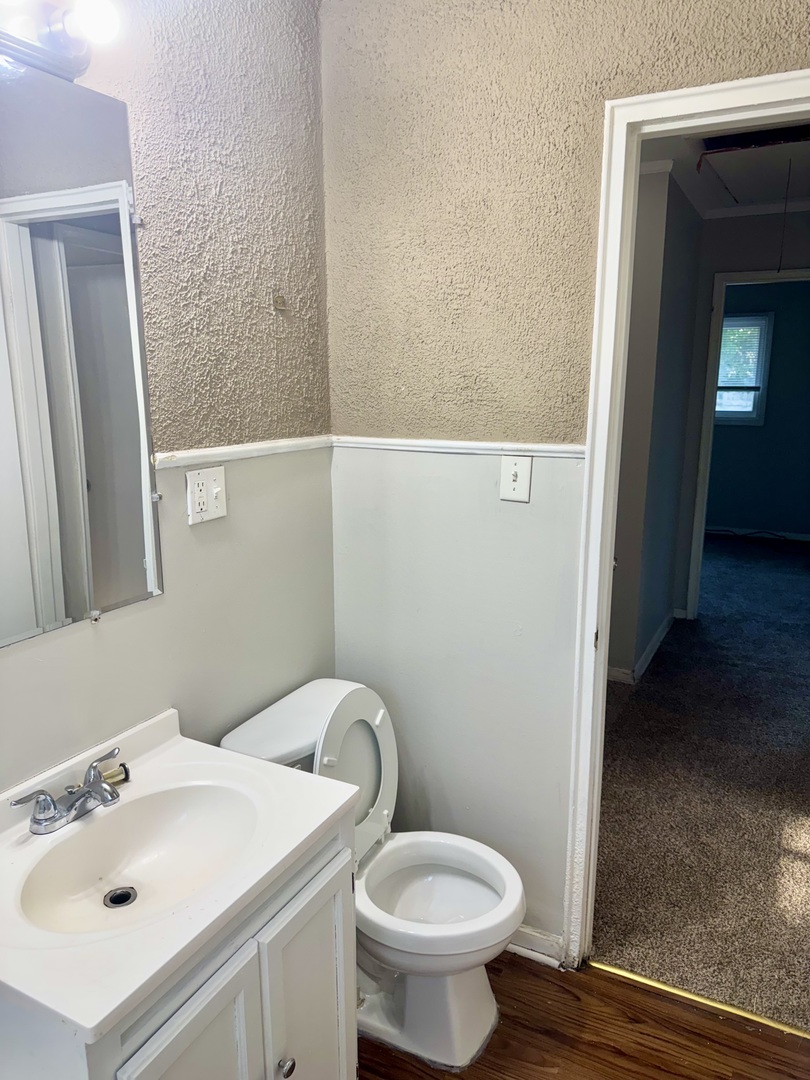 1212 East 151st Street Dolton, IL 60419 - Photo 20 of 24 a bathroom with a sink and a mirror