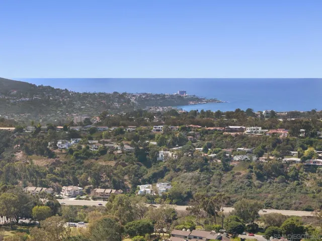 a view of city and mountain