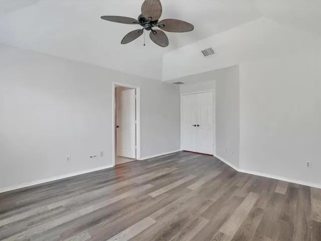 wooden floor in an empty room