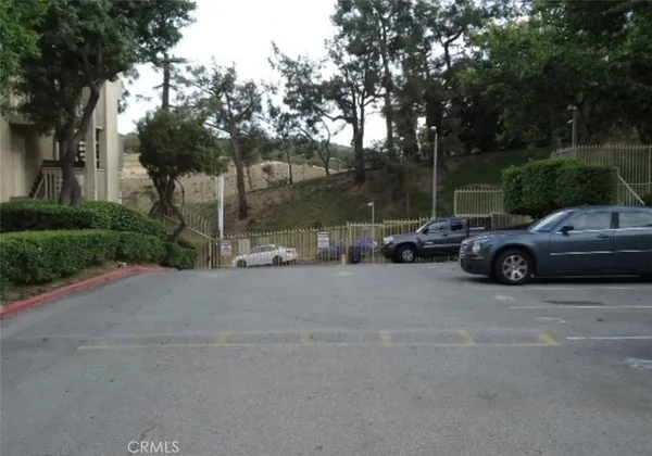 a car parked on the side of the road
