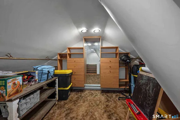 a view of storage and utility room