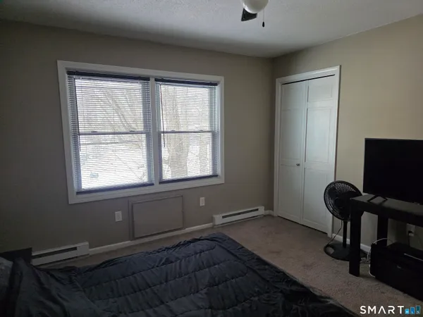 a workspace with a window