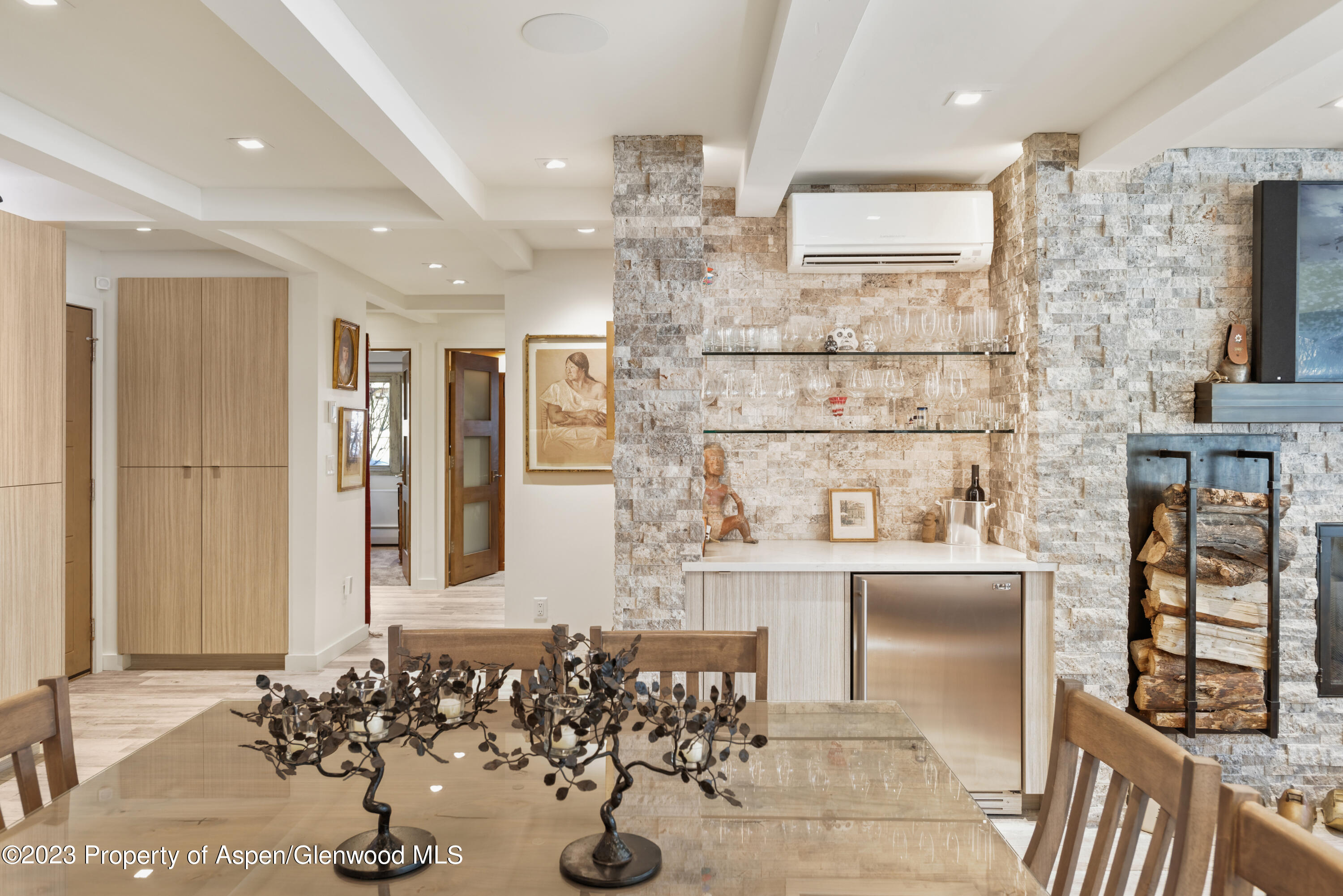 525 South Original Street, Unit B Aspen, CO 81611 - Photo 7 of 17 a bathroom with a bathtub and shower