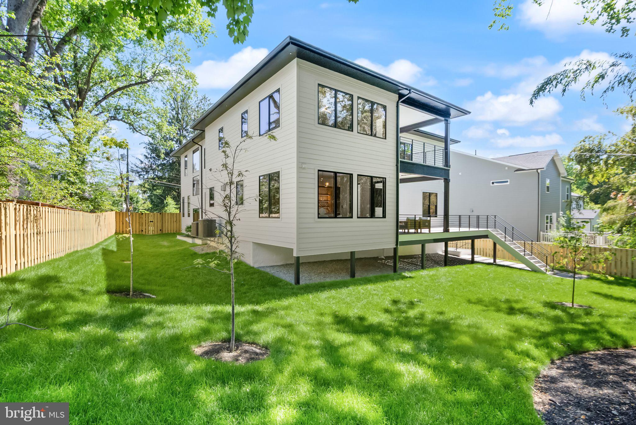 6329 Halsey Road McLean, VA 22101 - Photo 94 of 94 Modern home with lush green yard.