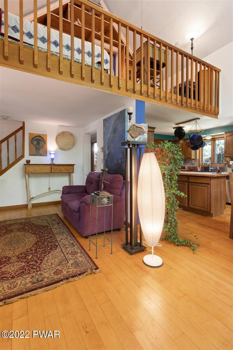 106 Cub Road Greeley, PA 18425 - Photo 14 of 54 Living View of Mezzanine