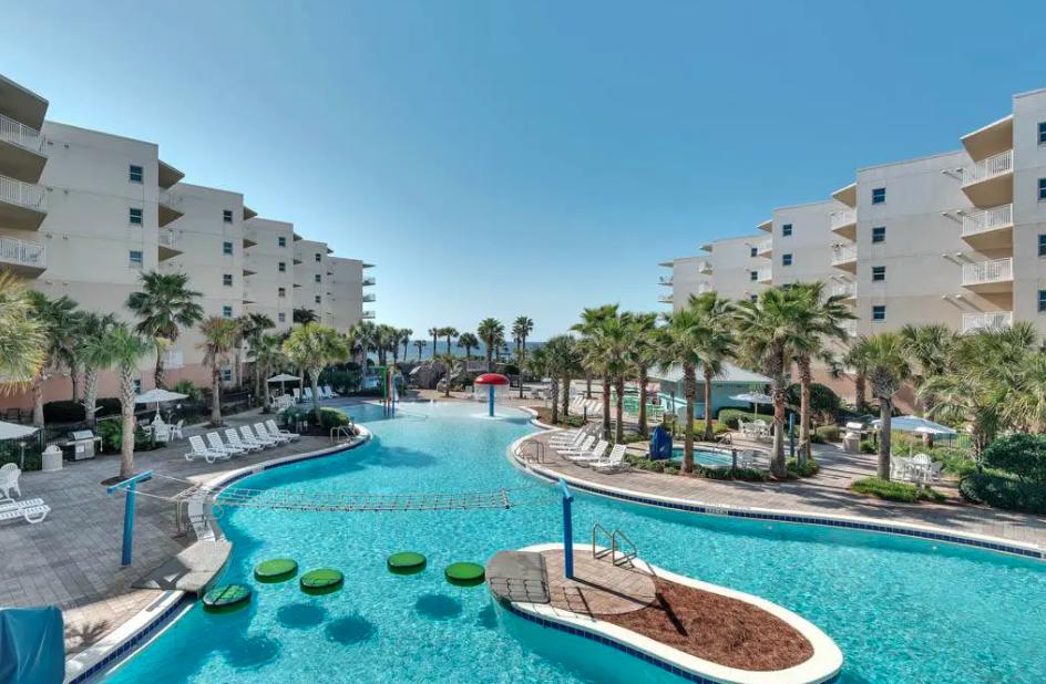 1110 Santa Rosa Boulevard, Unit A621 Fort Walton Beach, FL 32548 - Photo 20 of 20 a view of a swimming pool with a patio