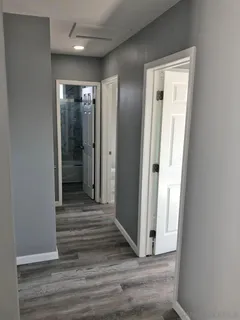 a close up view of a shower