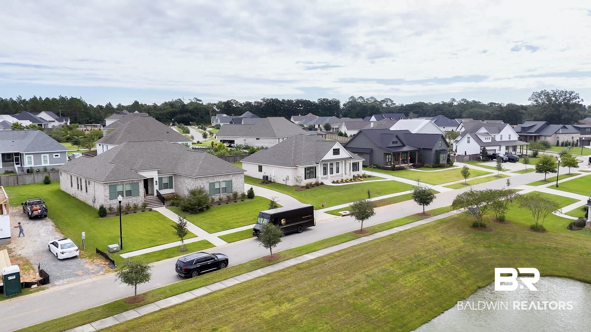 21826 Veranda Boulevard Fairhope, AL 36532 - Photo 39 of 42 Aerial perspective of Home