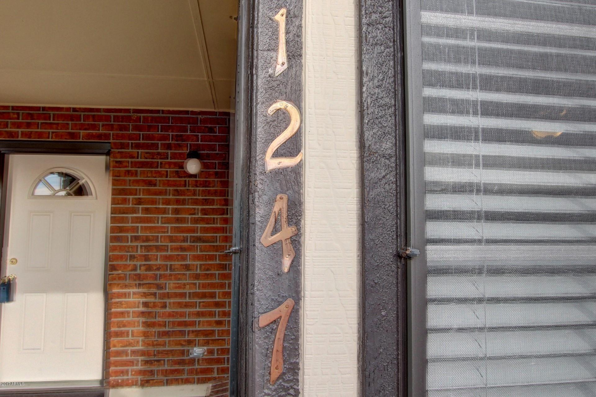 1055 North Recker Road, Unit 1247 Mesa, AZ 85205 - Photo 20 of 20 1055 - 1247 FRONT DOOR