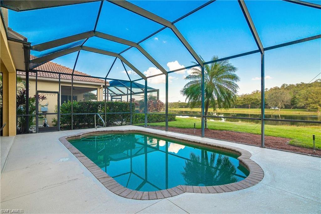 20437 Ardore Lane Estero, FL 33928 - Photo 26 of 36 a view of outdoor space yard swimming pool and porch