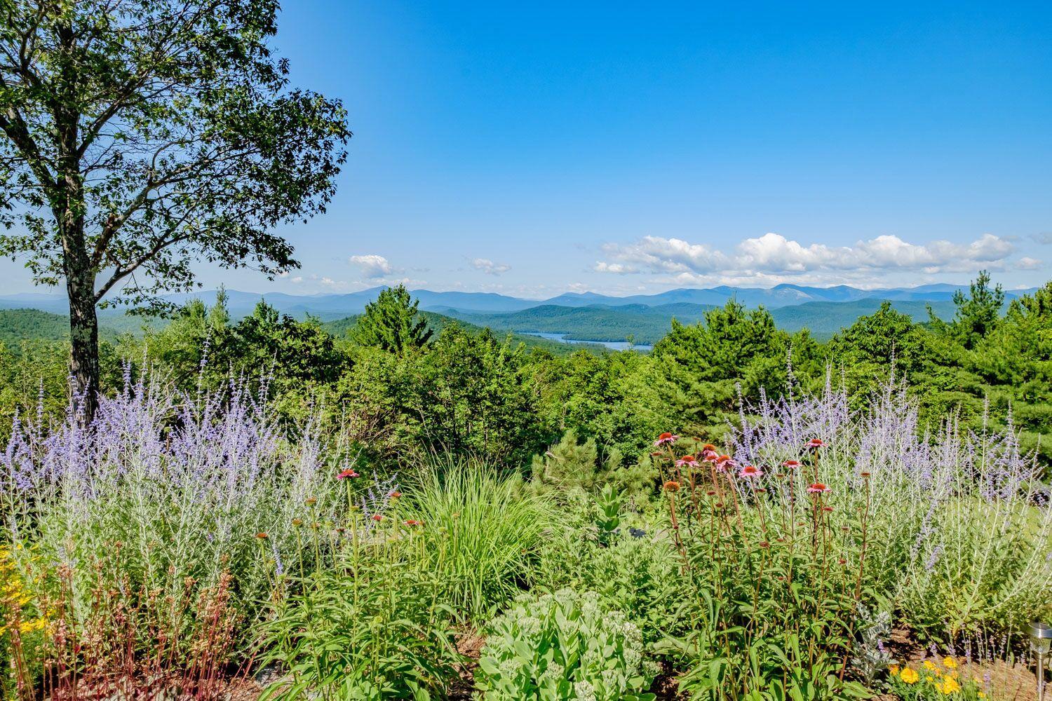 120 Stevens Road Stoneham, ME 04231 - Photo 27 of 87 Lovely landscaping/flowers accent view
