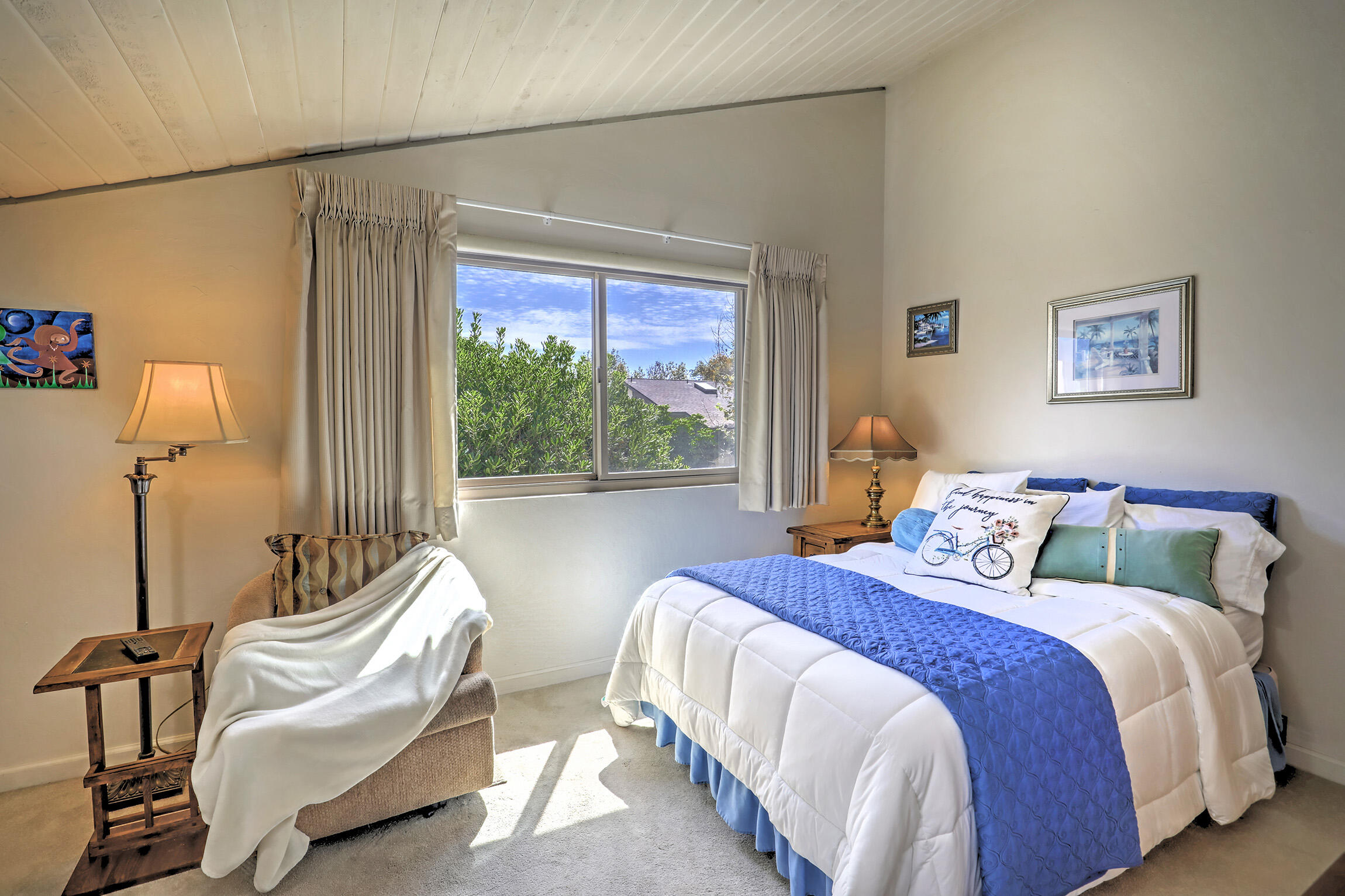 63 North San Marcos Road, Unit A Santa Barbara, CA 93111 - Photo 16 of 34 Up Stairs Bedroom 2